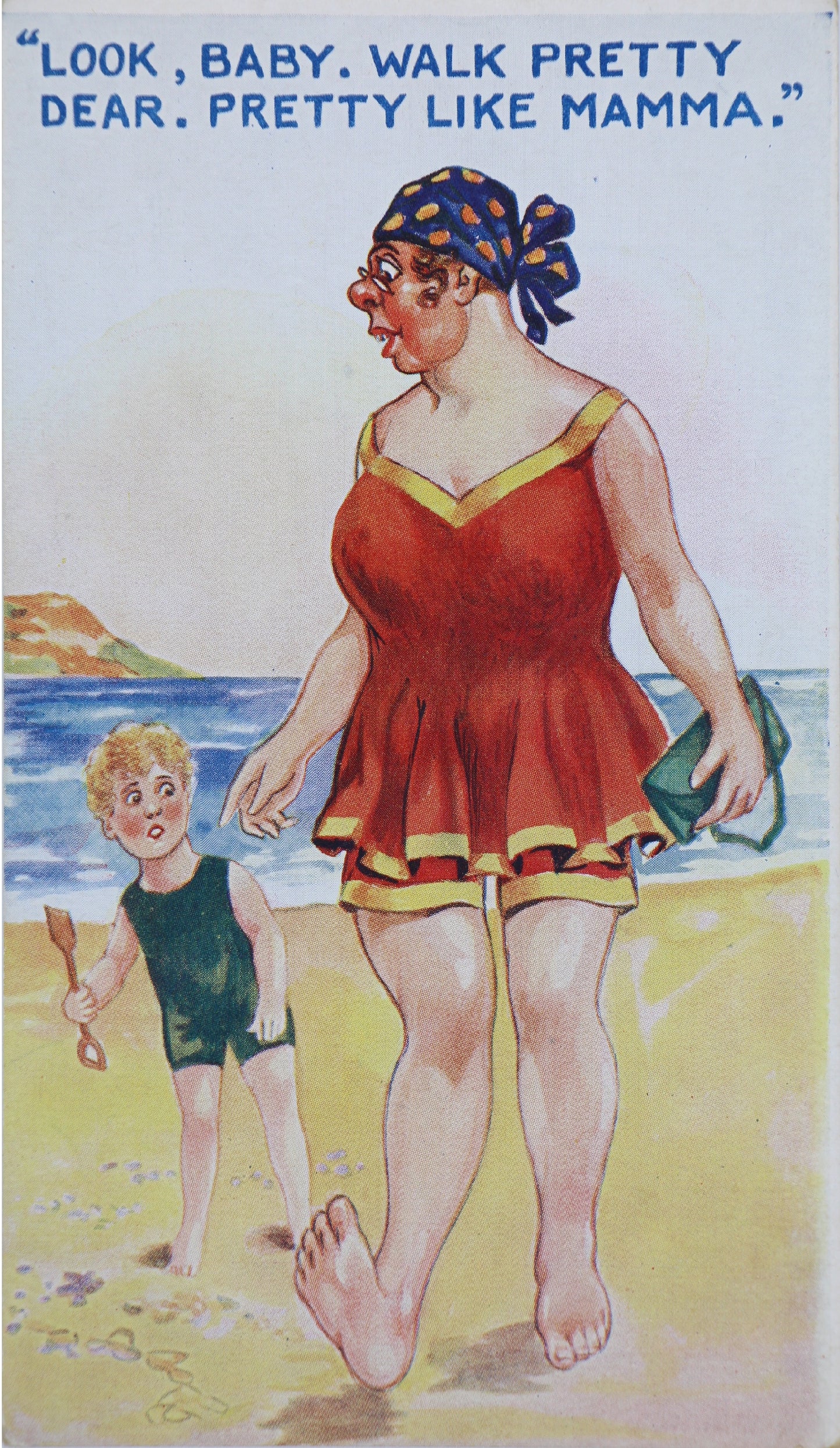 Postcard, Cartoon Style or Saucy