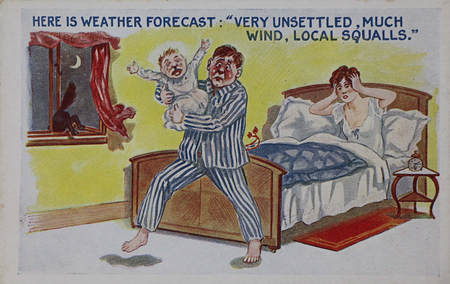 Postcard, Cartoon Style or Saucy