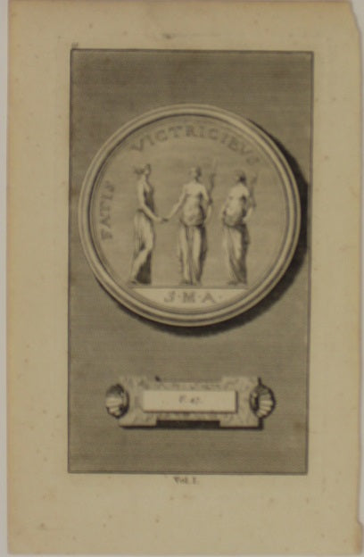 Antiquities, Pine, John, Illustrations of Virgil's Poems-Vol 1, 5-V47,  1774