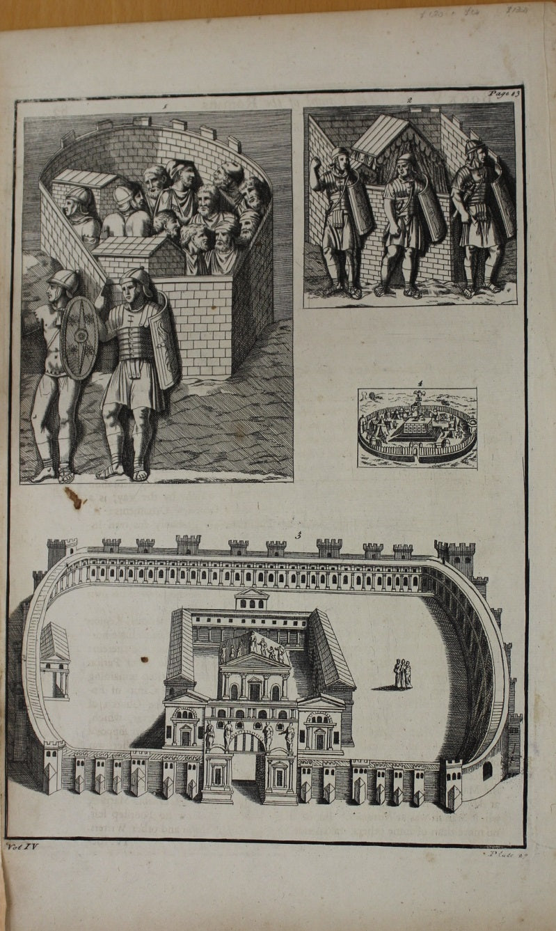 Antiquities, Bartoli Pietro Santi, Classical Relief, Trajan's Column, plate 27, vol 4, c1667