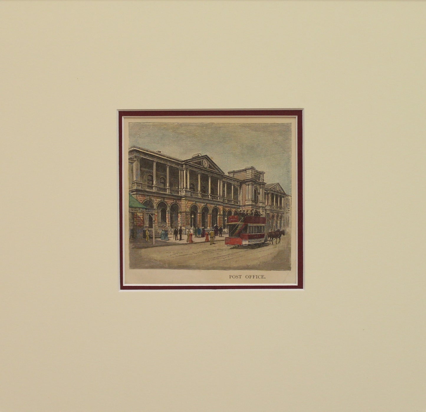 Australia, The General Post Office in Queen Street Brisbane, c1886