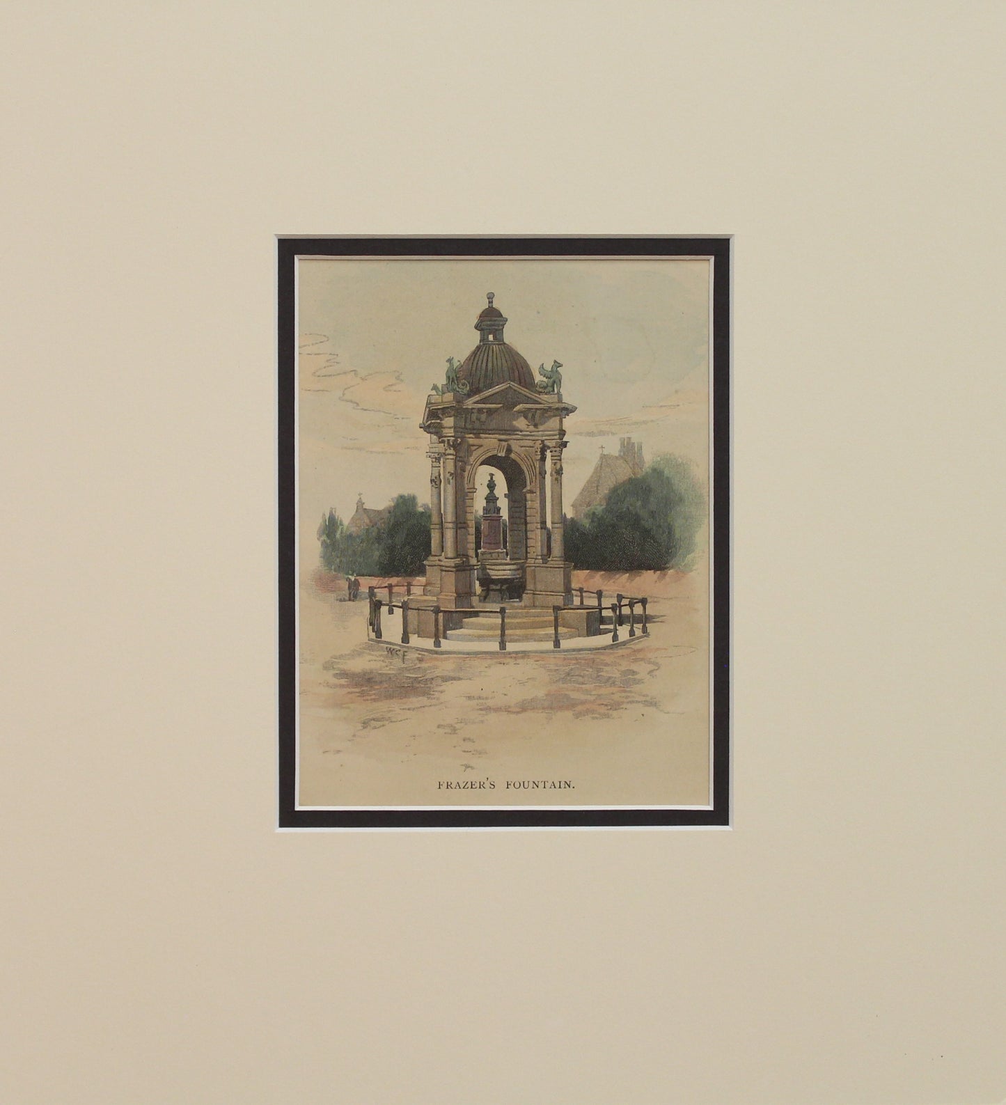 Australia, Frazer's Fountain, c1886