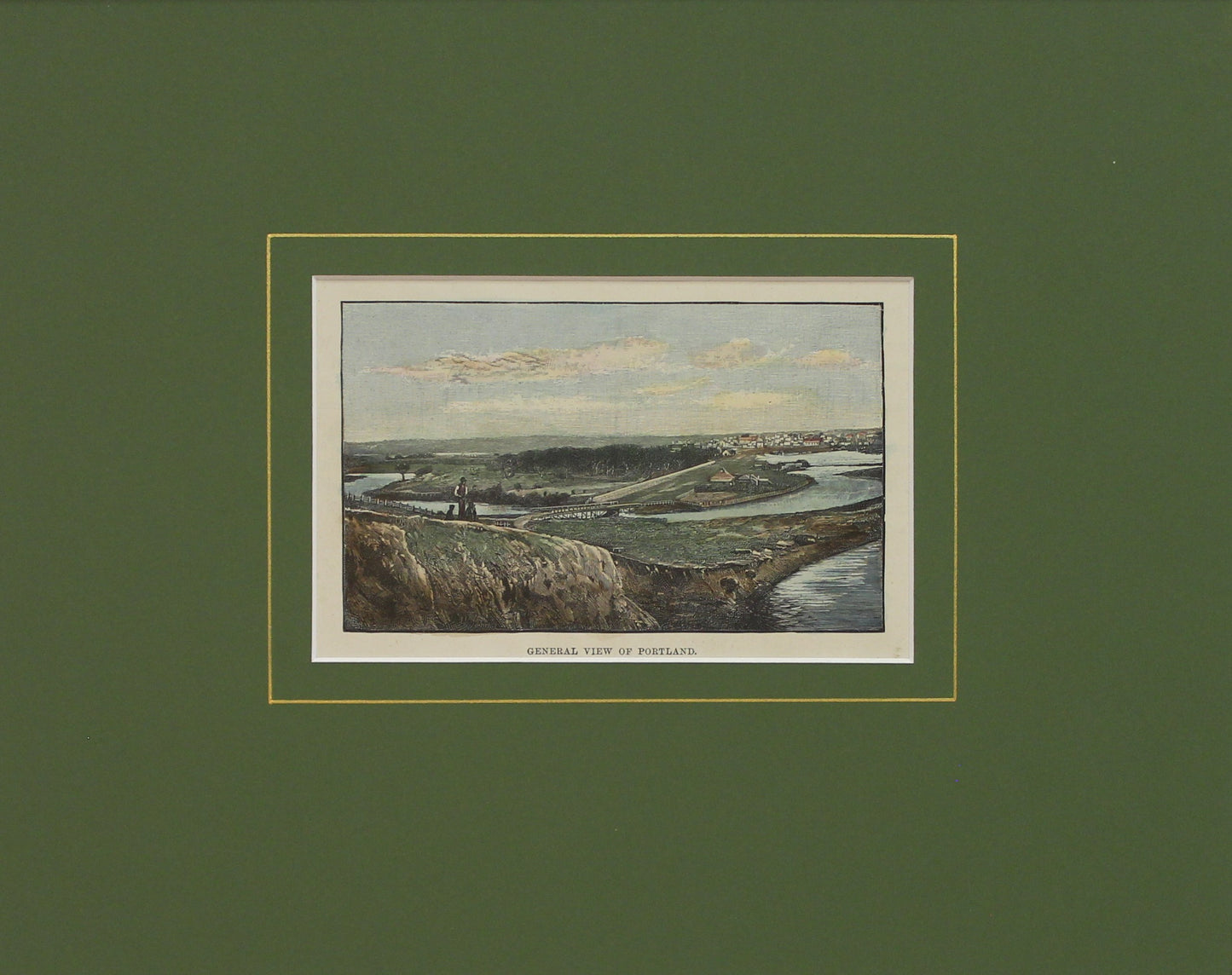 Australia, General View of Portland, c1886