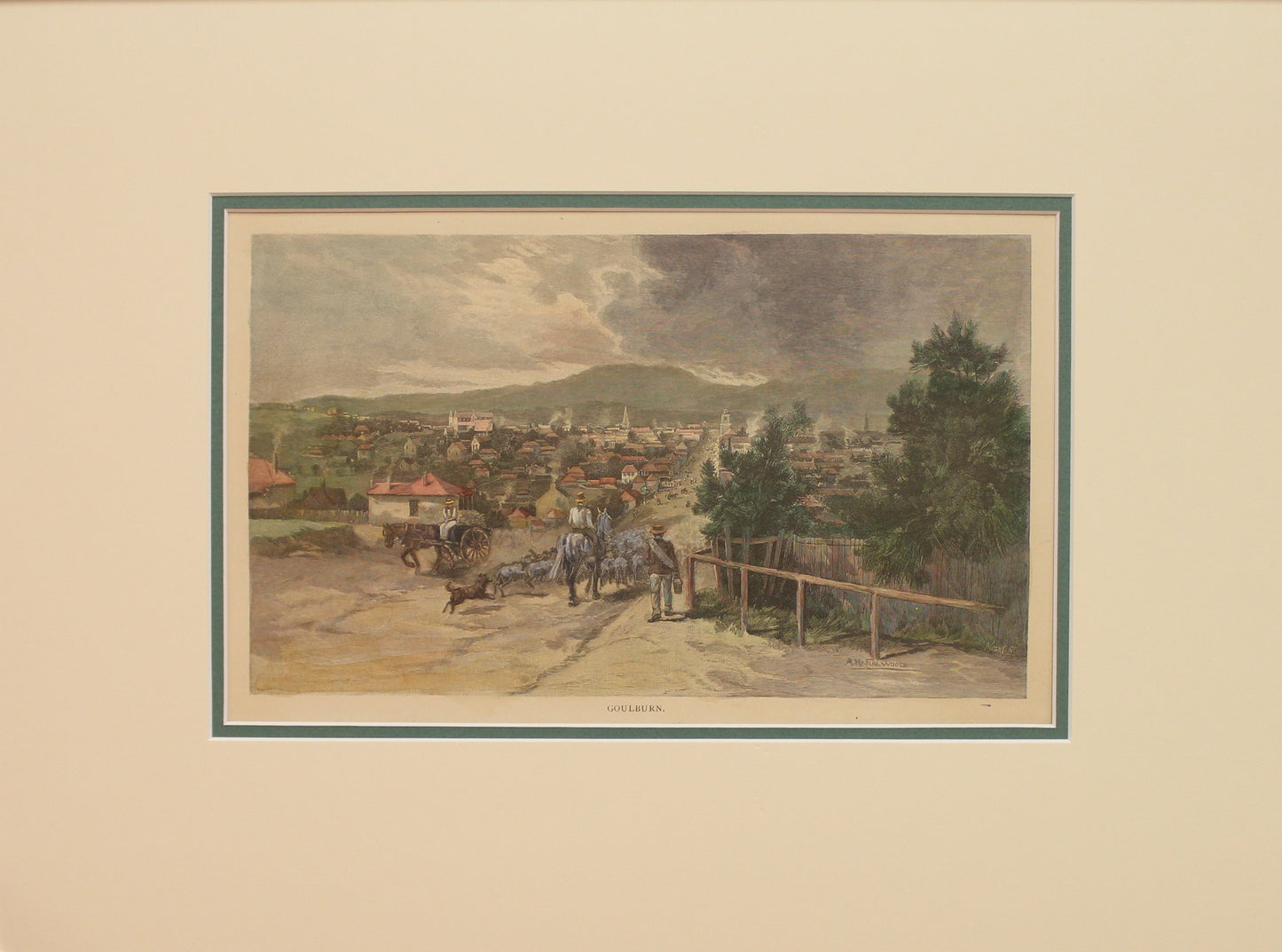 Australia, Goulburn, c1886