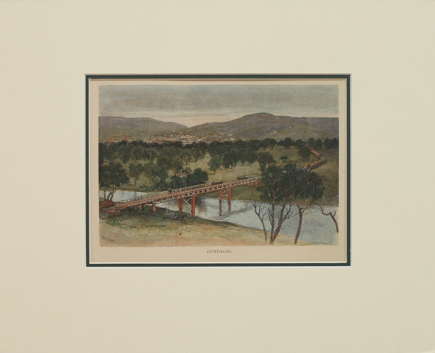 Australia, Gundagai, c1886