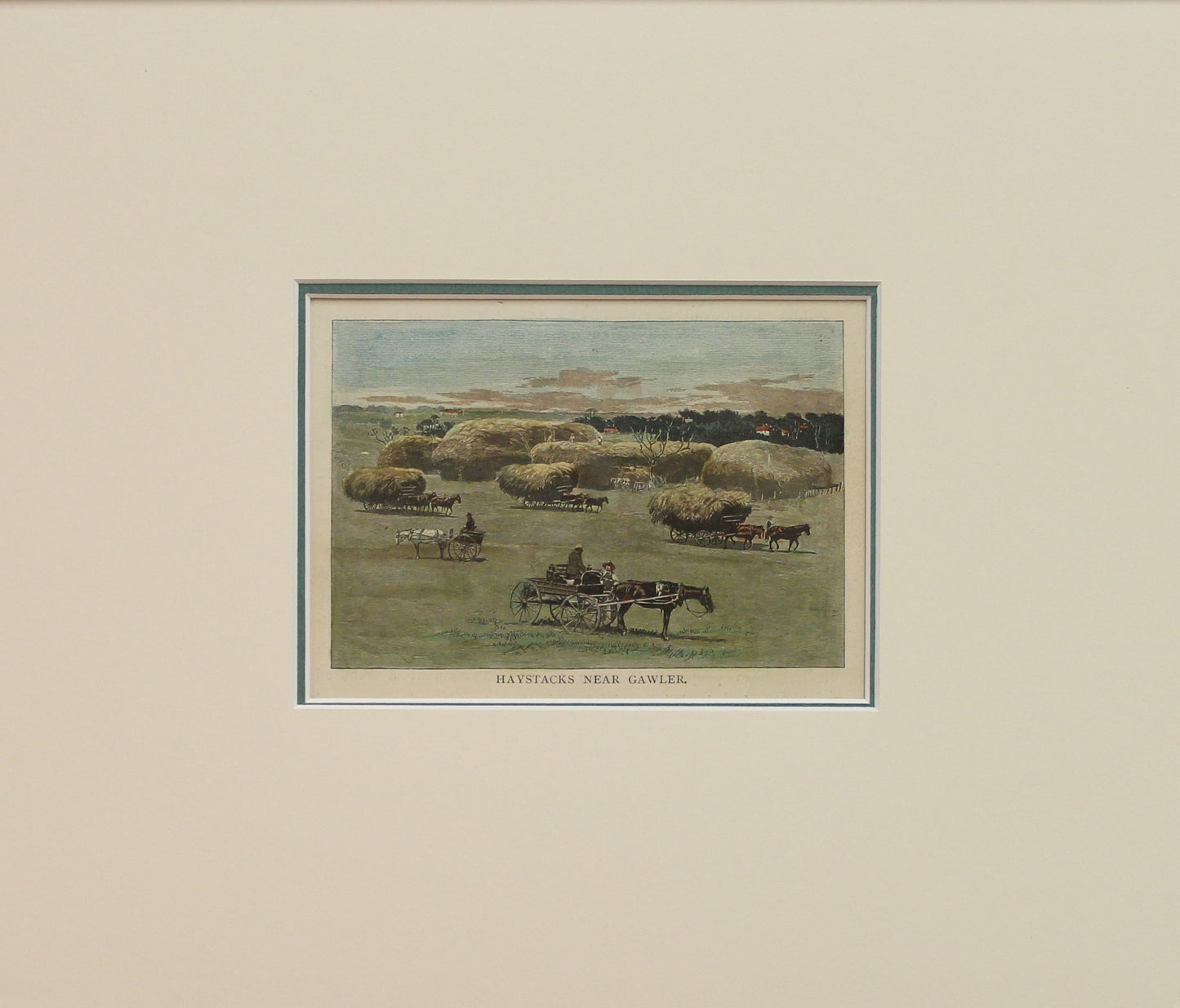 Australia, Haystacks Near Gawler, c1886