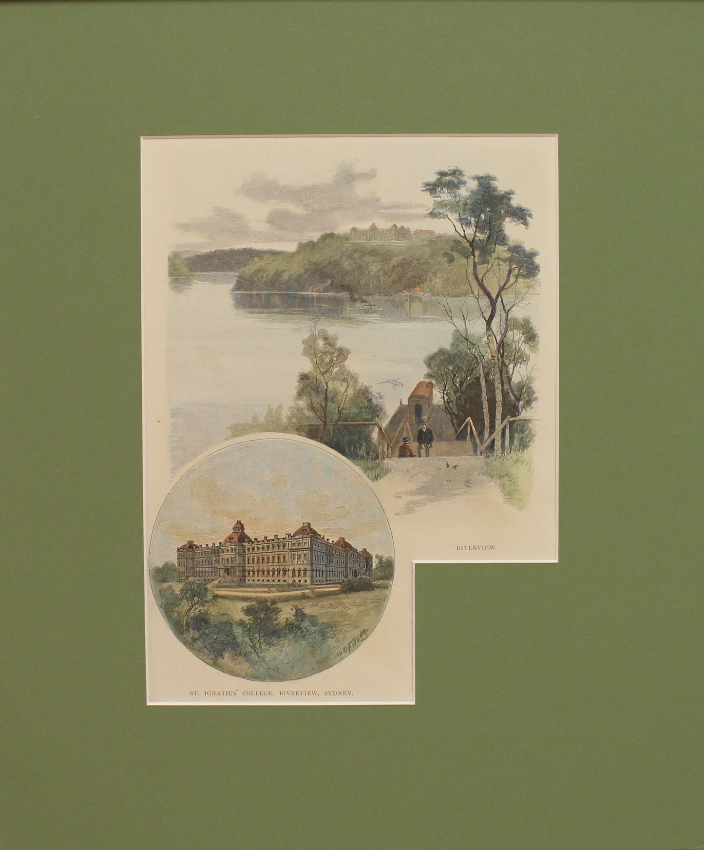 Australia, St Ignatius College, Riverview, Sydney, c1886
