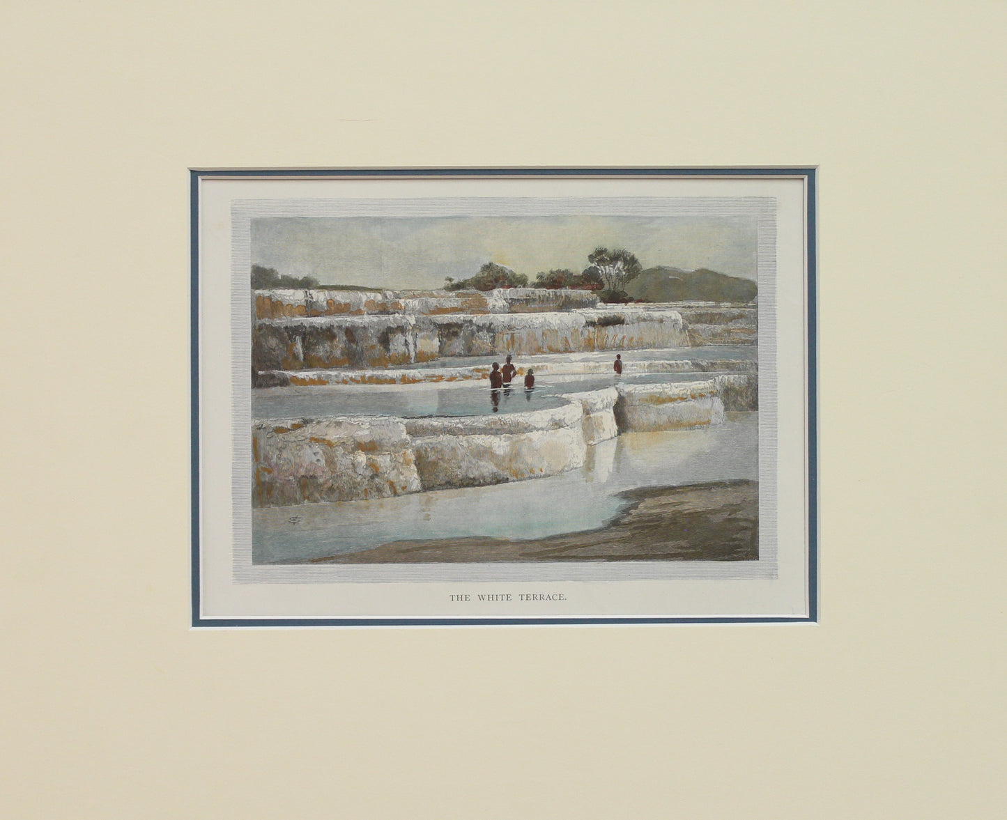 New Zealand, The White Terraces, Bay of Plenty, c1886