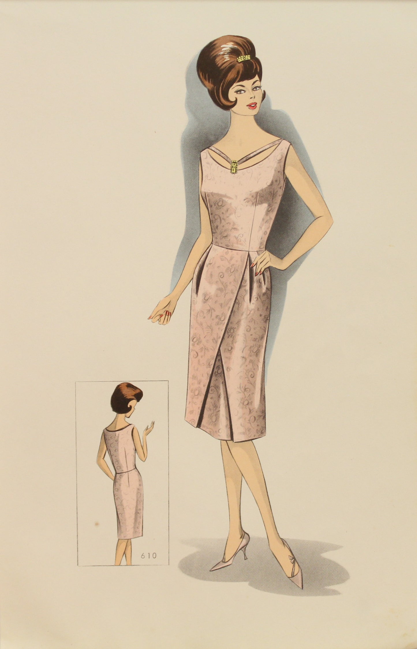 Fashion of the 60s, New Lines from the Fashions in Vienna, Mode Studio, 610, 1965