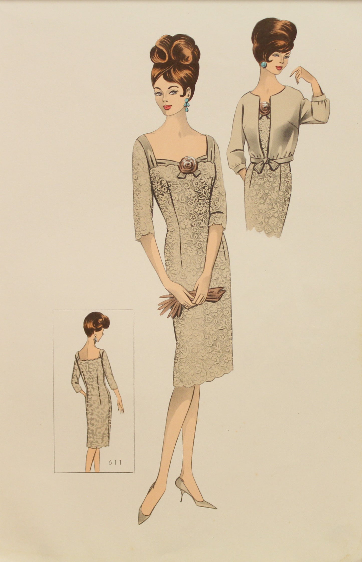 Fashion of the 60s, New Lines from the Fashions in Vienna, Mode Studio, 611, 1965