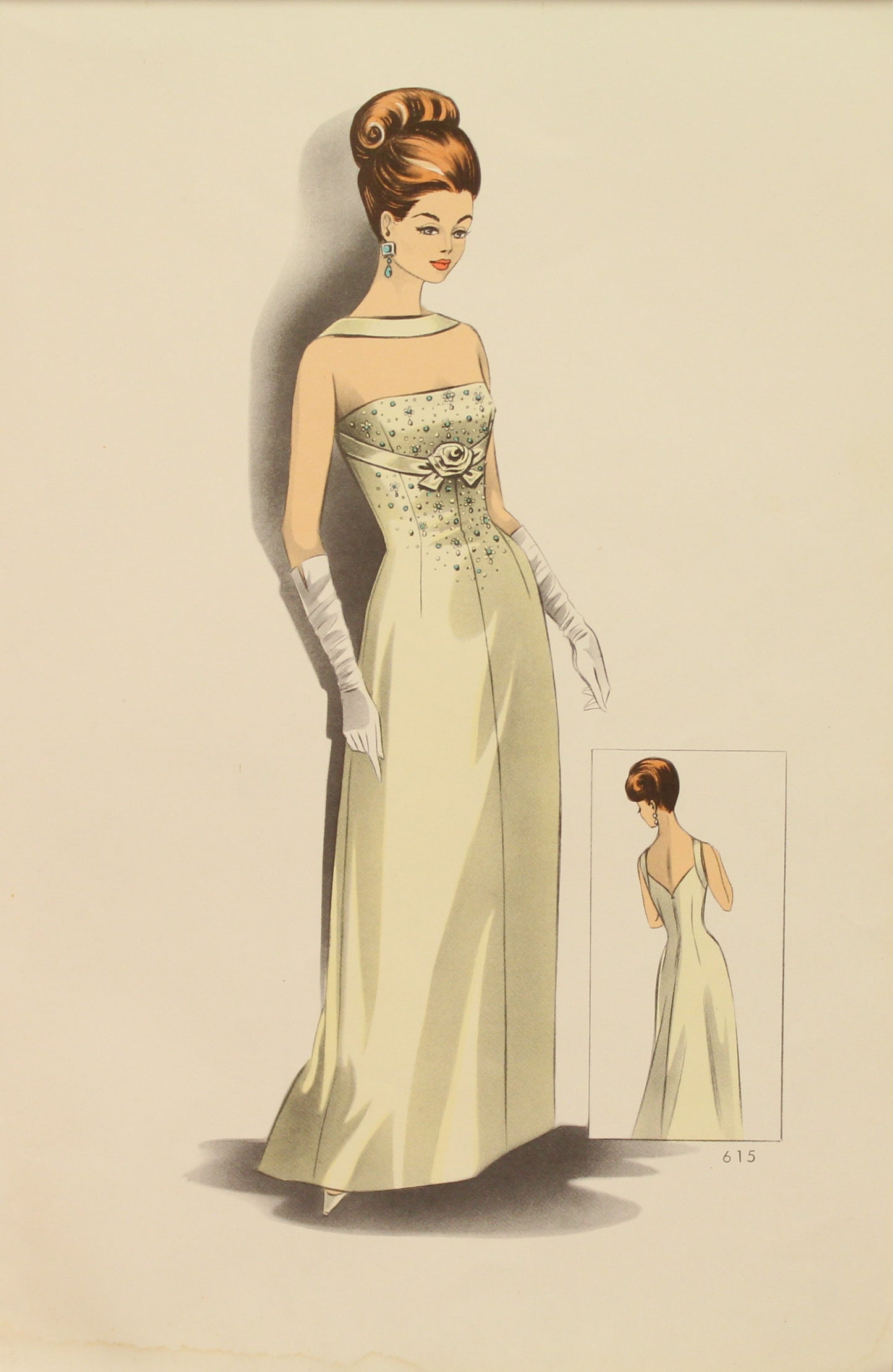 Fashion of the 60s, New Lines from the Fashions in Vienna, Mode Studio, 615, 1965