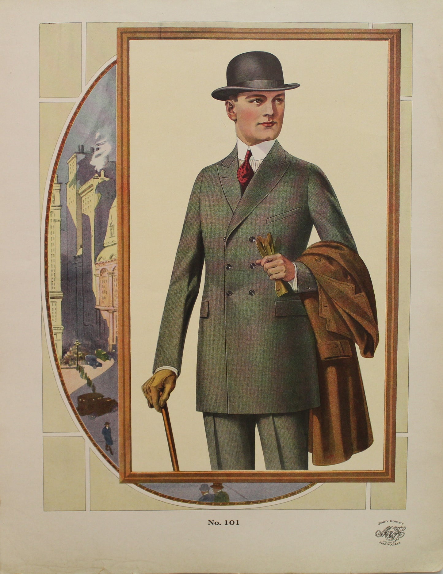 Fashion, Mens, Mason and Hanson, #101, Autumn Winter, 1920-1921