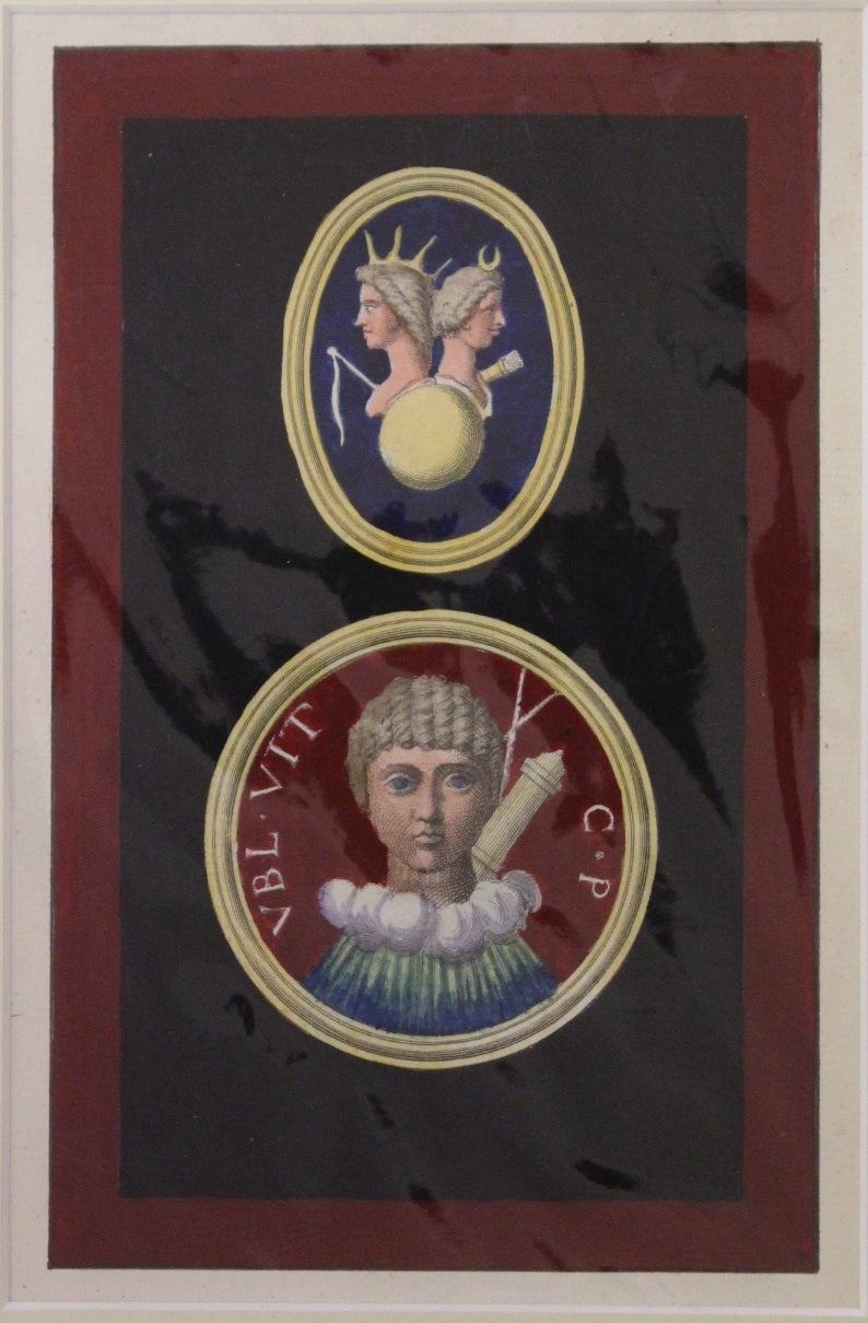 Antiquities, Medallions (No. 1), John Pine, 1774