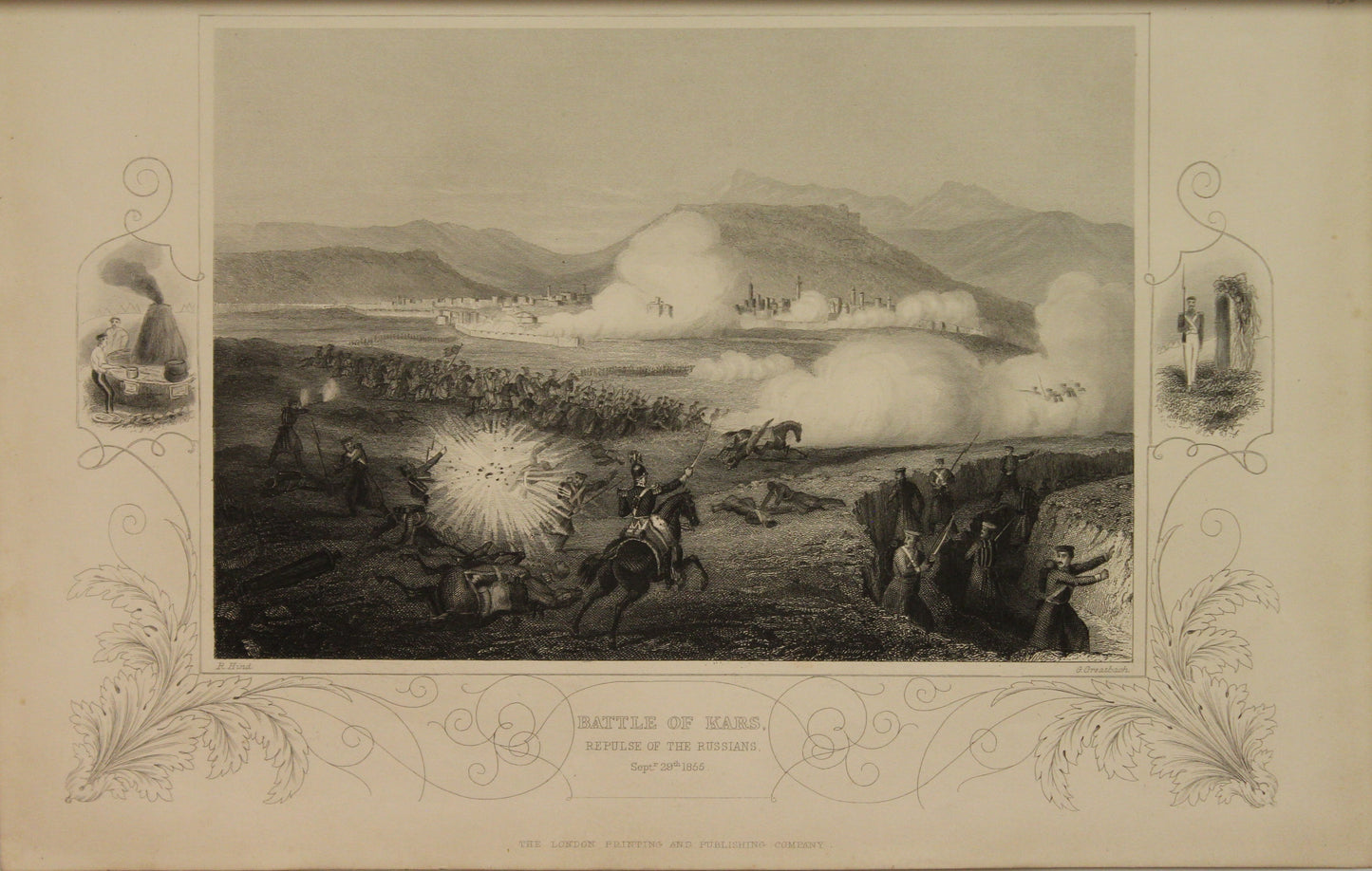 Military, Battle of Kars, Repulse of the Russians, c1855