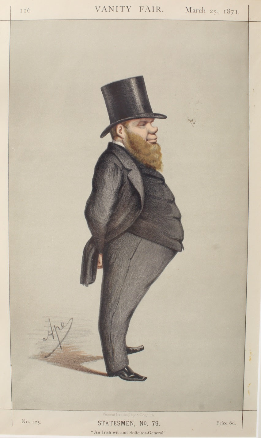 Mr Richard Dowse M.P Vanity Fair