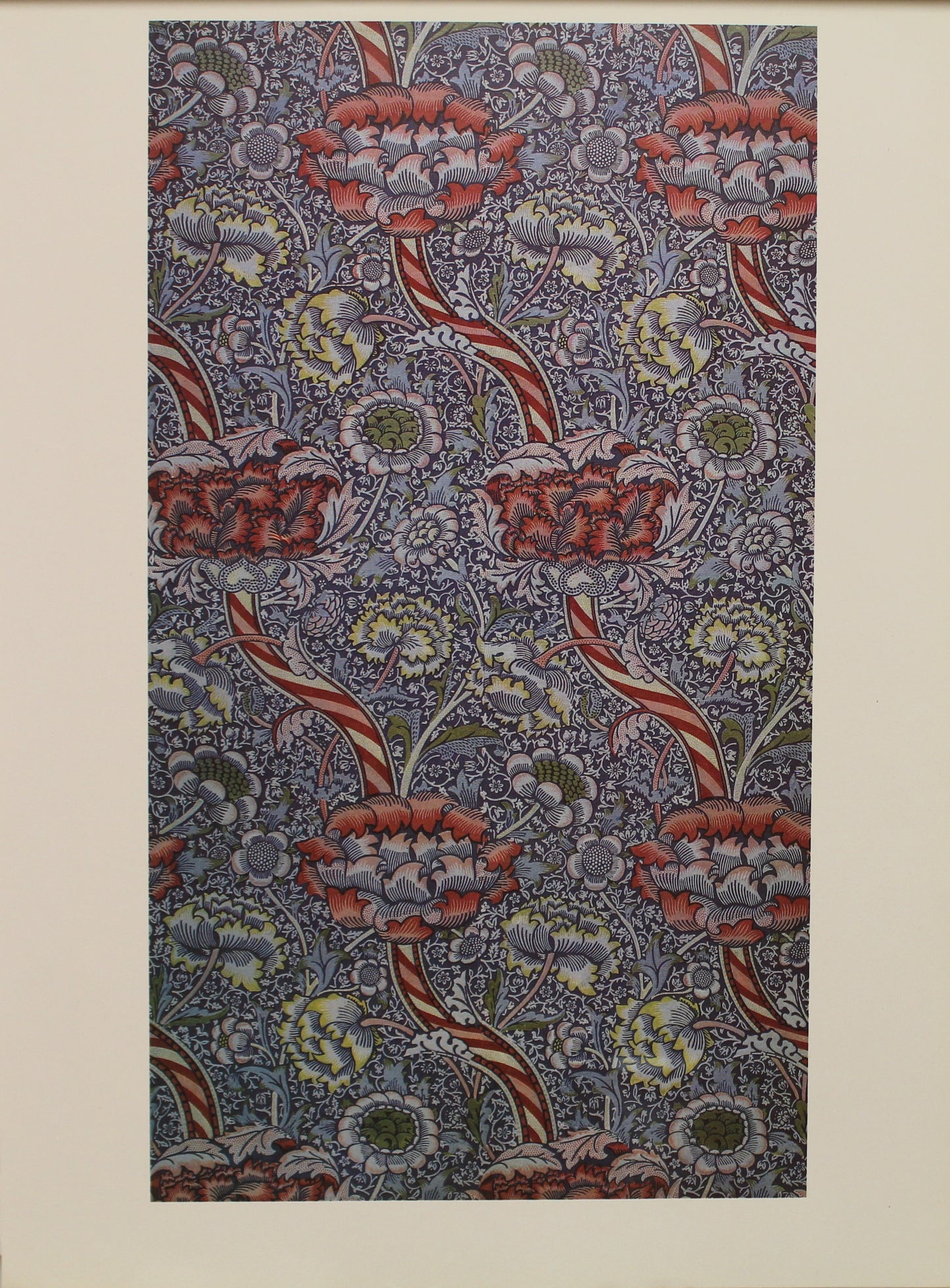 Decorator, Morris William, Fabric Design, Wandle Chintz, Art Nouveau, c1884