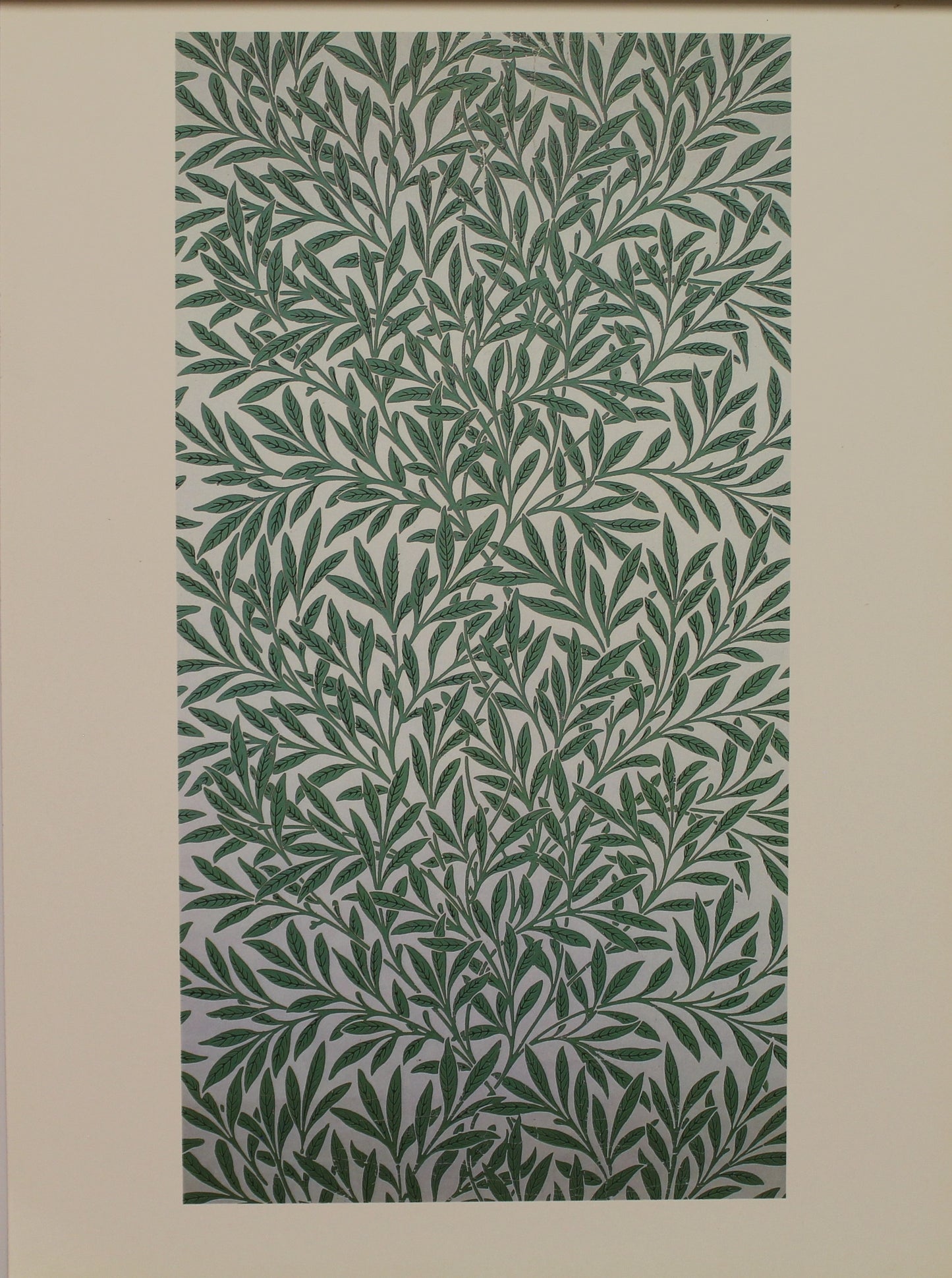 Decorator, Morris William, Wallpaper Design, Willow, Wallpaper, Plate 4, Art Nouveau, c1874