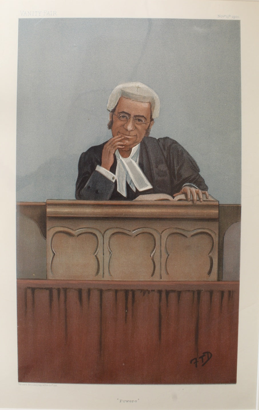 Mr Justice Farwell Vanity Fair