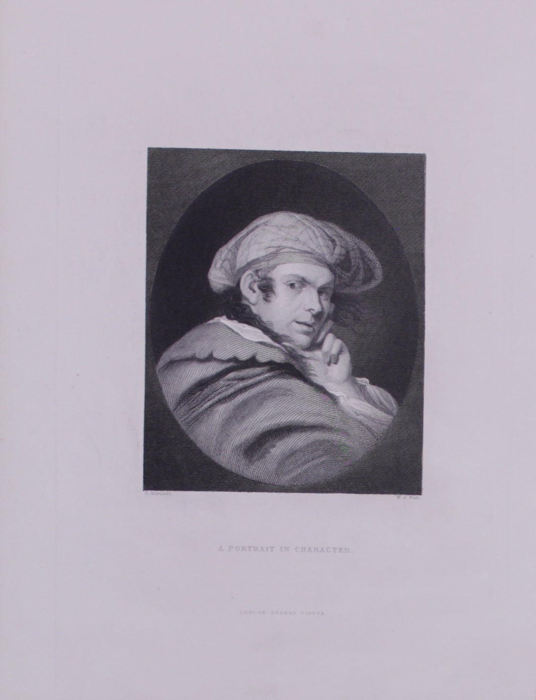 Portraits, Mortimer, H, A Portrait in Character, c1850