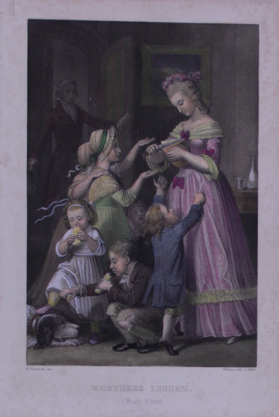Portraits, Kaulbach, W, Werthers Leiden, c1890