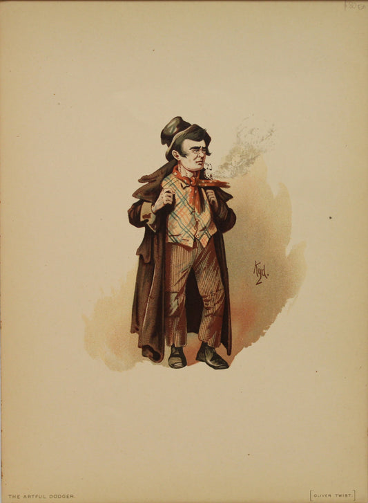 Storytime, Dickens Charles, The Artful Dodger, Oliver Twist, Kyd, Clarke Joseph Clayton, 1837-839