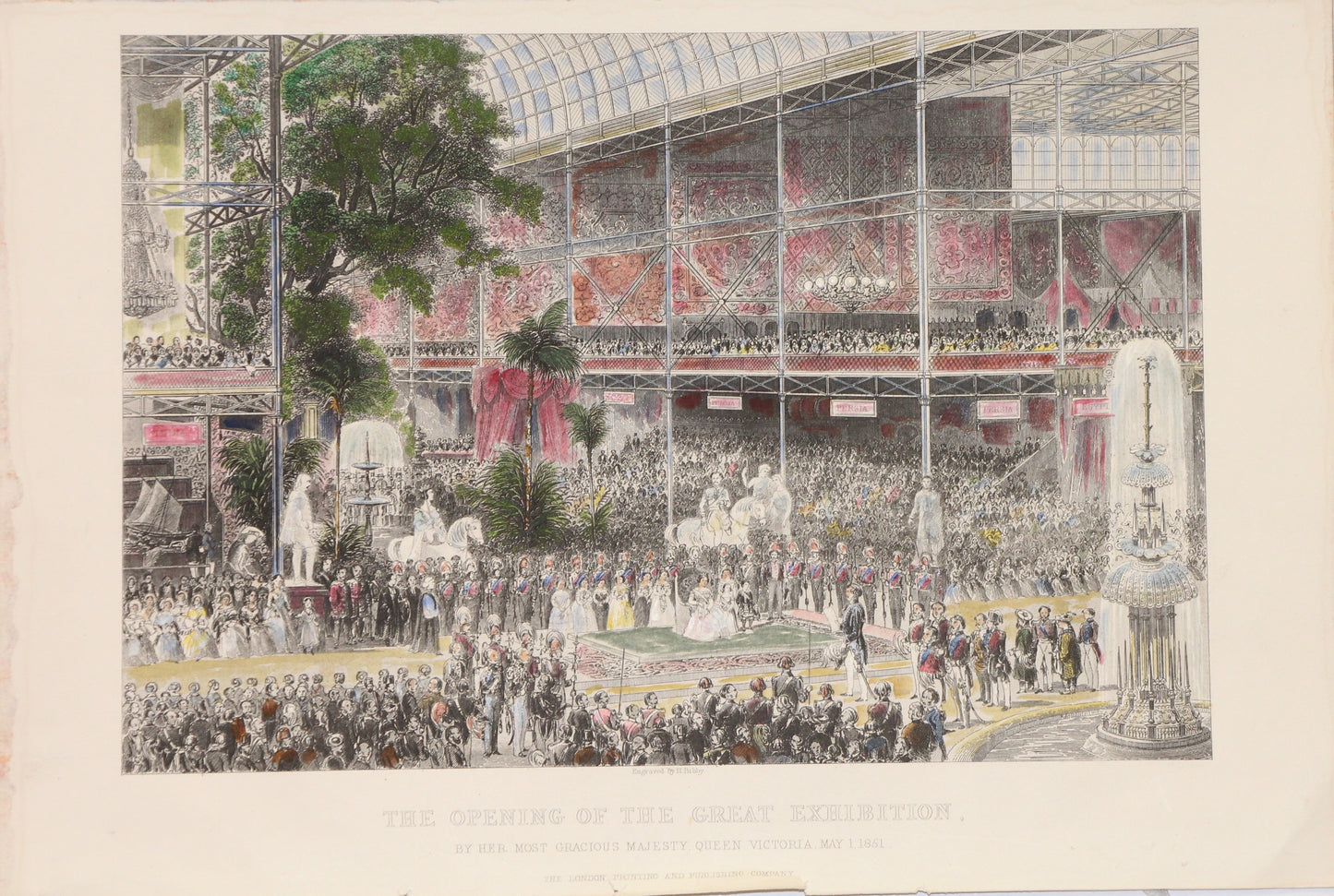 Historical, Crystal Palace built by Prince Albert, Husband of Queen Victoria