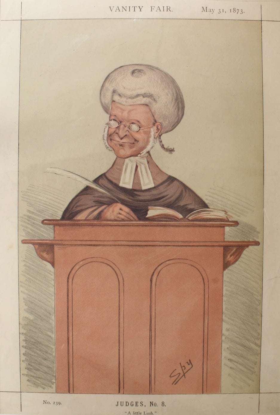 Sir Robert Lush Spy Vanity Fair