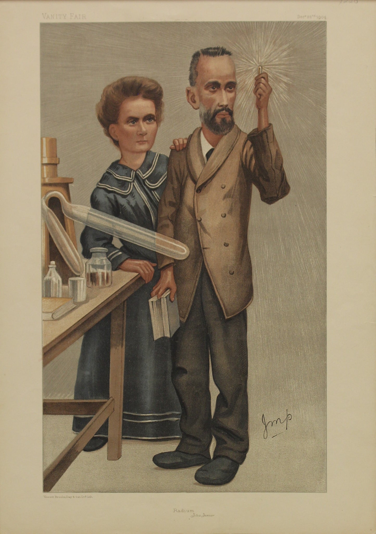 Portraits, Vanity Fair, Radium, The Curies, Jehu Junior, 1904