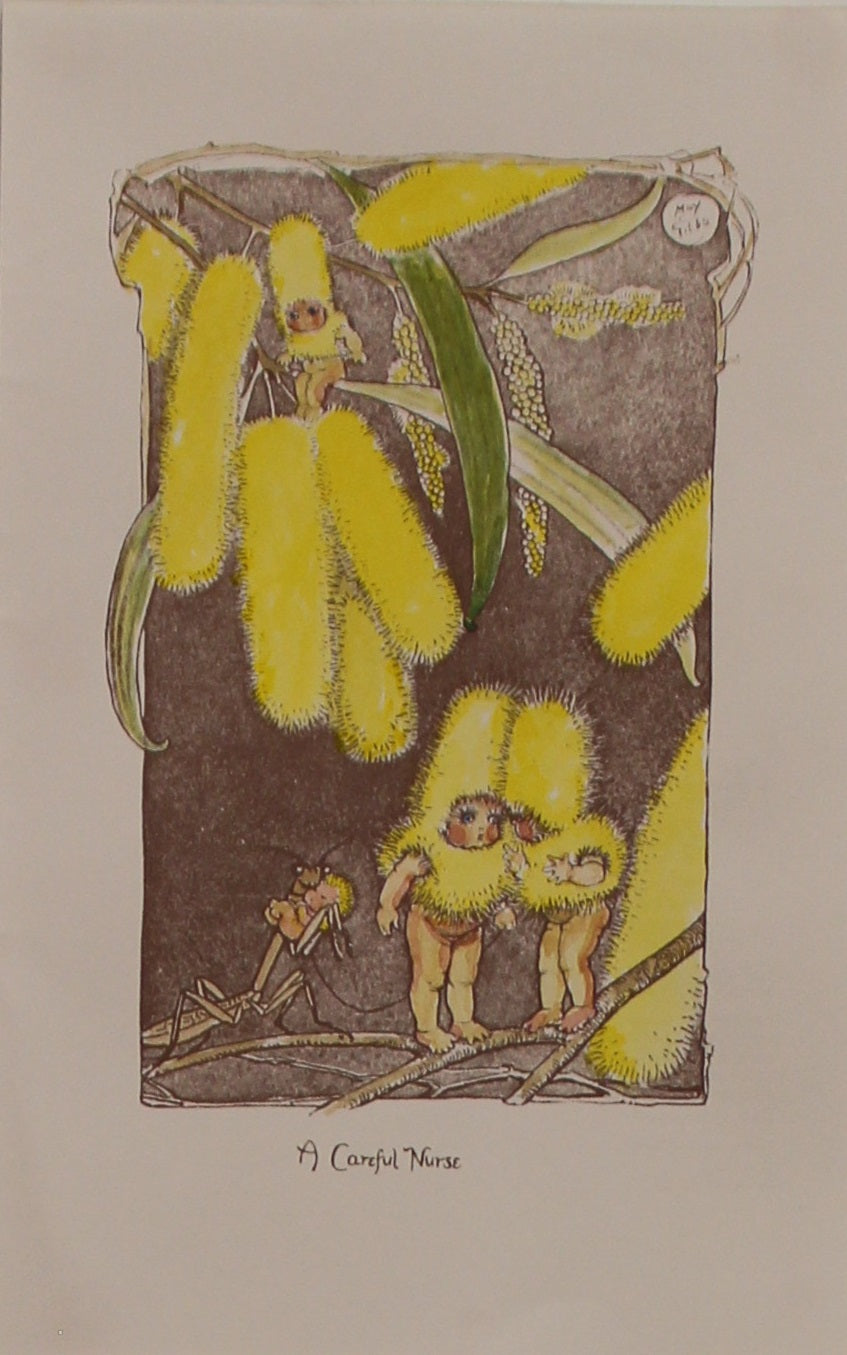 Storytime, Wattle Babies, A Careful Nurse, Gibbs May, c1918