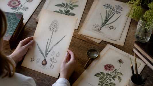 Antique Botanical Prints for Home Decor