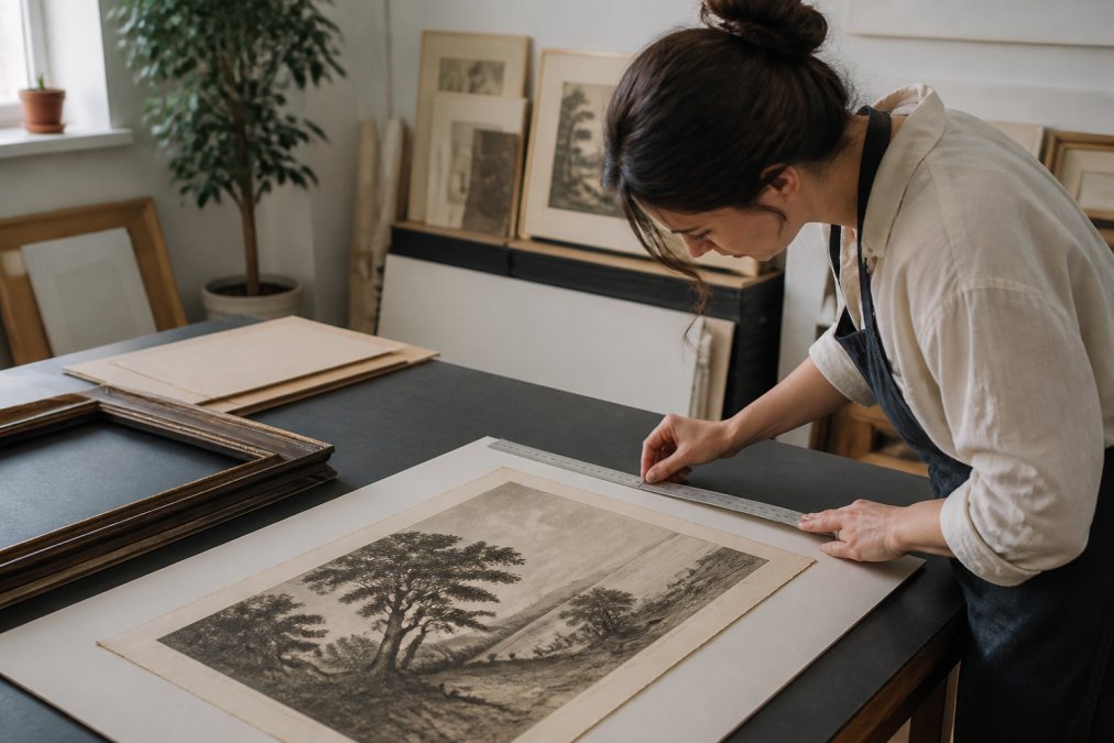 Custom Sizing for Original Antique Art: A Complete Guide