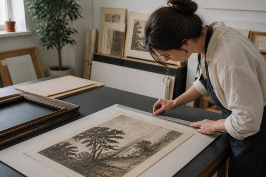 Custom Sizing for Original Antique Art: A Complete Guide