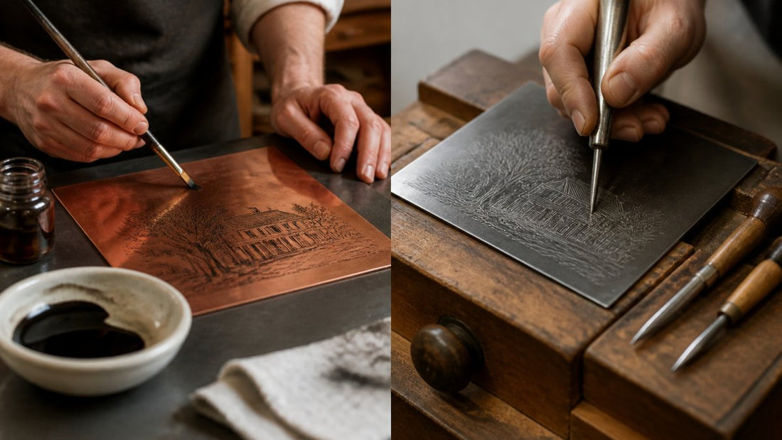 Etching vs Engraving: Key Differences Explained