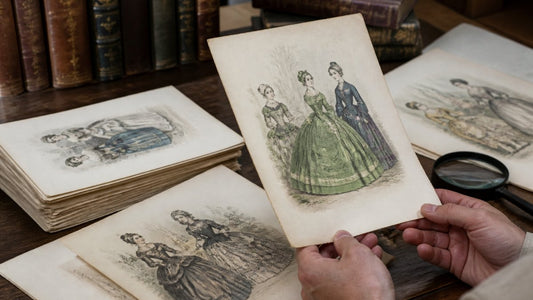 How to Identify Authentic Victorian Fashion Plates