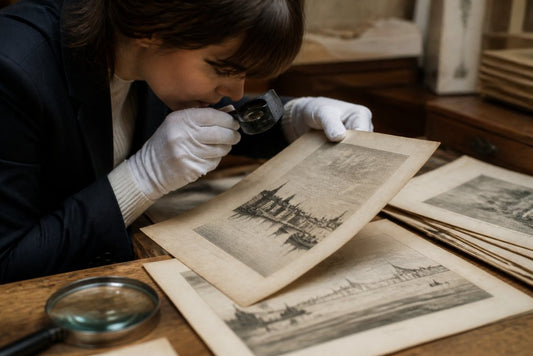How to Spot Fake Antique Prints: A Collector's Guide