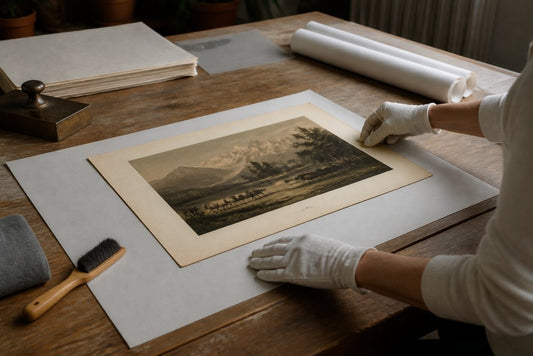 Preserve Vintage Lithographs: A Step-by-Step Guide
