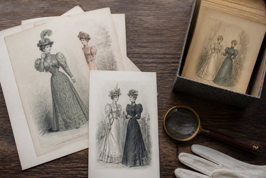 Vintage Fashion Print Collections Online: Curated Guide