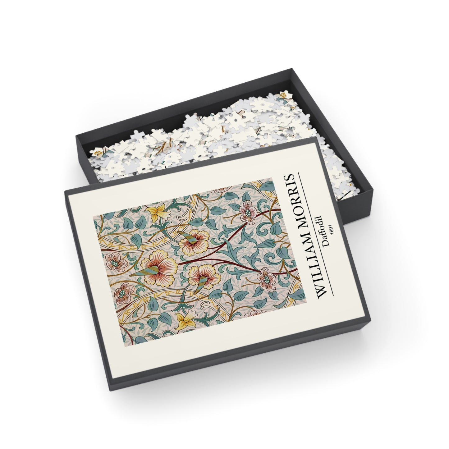 William Morris Daffodil Jigsaw Puzzle - 500, 1000 Piece