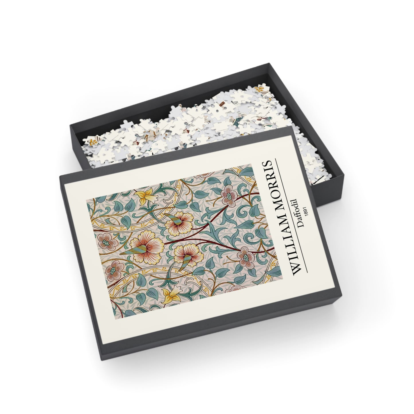 William Morris Daffodil Jigsaw Puzzle - 500, 1000 Piece