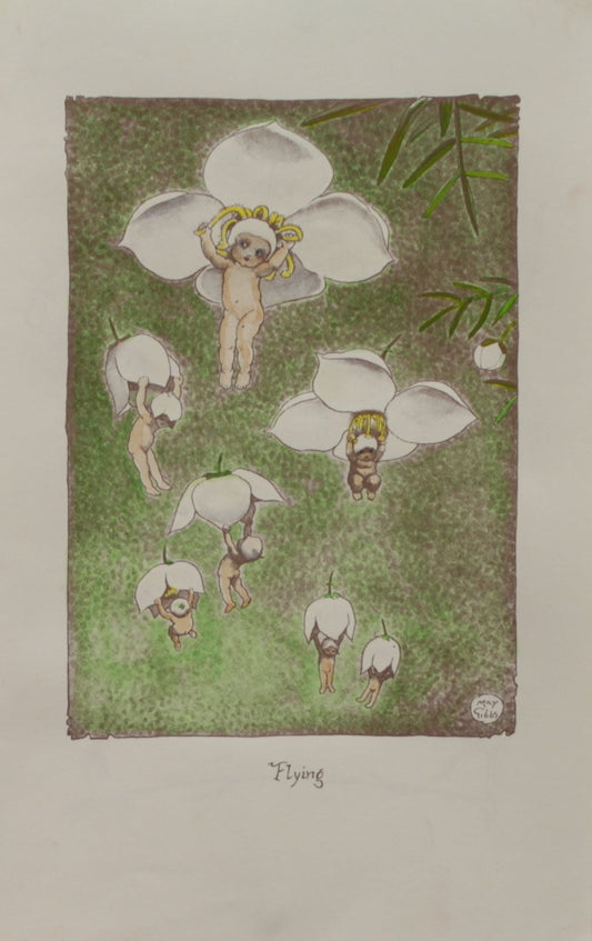 Storytime, Boronia Babies, Gibbs May, Flying, c1920