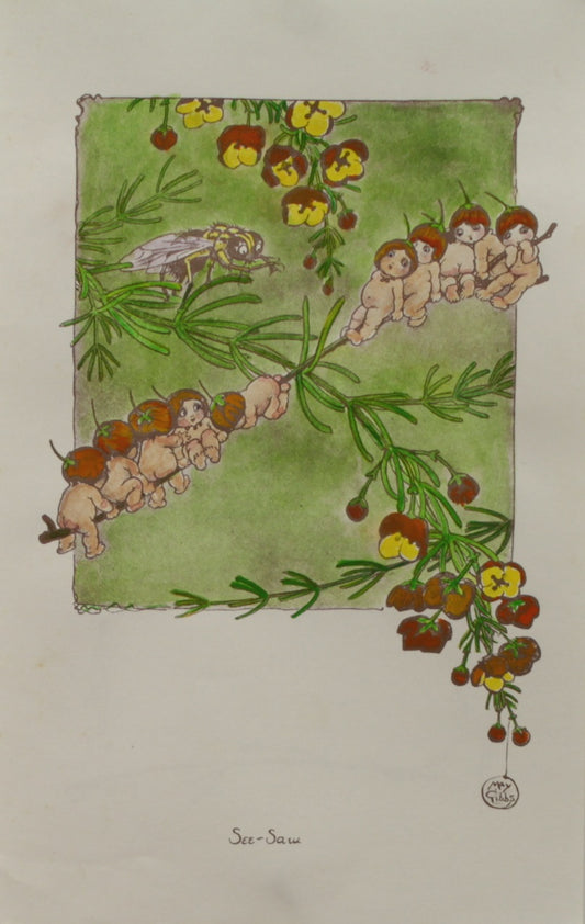 Storytime, Boronia Babies, Gibbs May, See-Saw, c1920