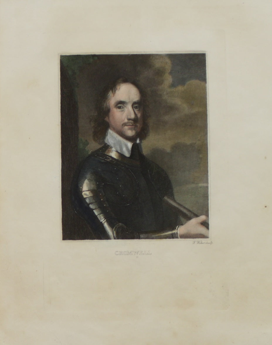 Portraits, Cromwell, Oliver, c1845