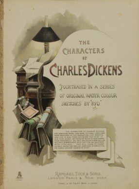 Storytime, Dickens Charles, An Illustrated Frontispiece, The Characters of Charles Dickens, Kyd, 1836 -1837