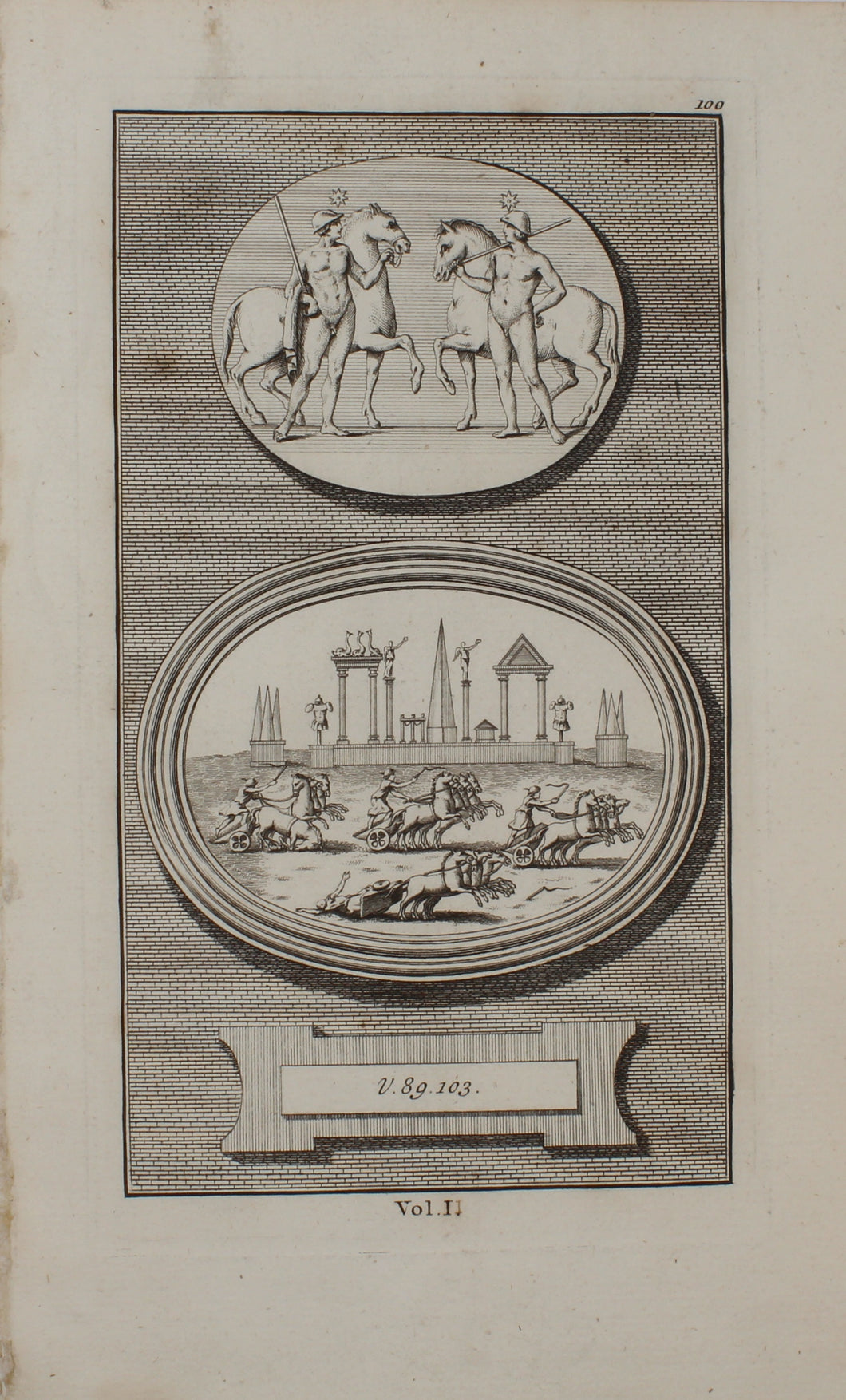 Antiquities, Pine, John, Illustrations of Virgil's Poems-Vol 1, 100 V89.103  1774