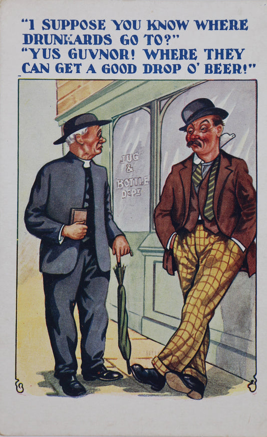 Postcard, Comic Series 702, British Manufacture