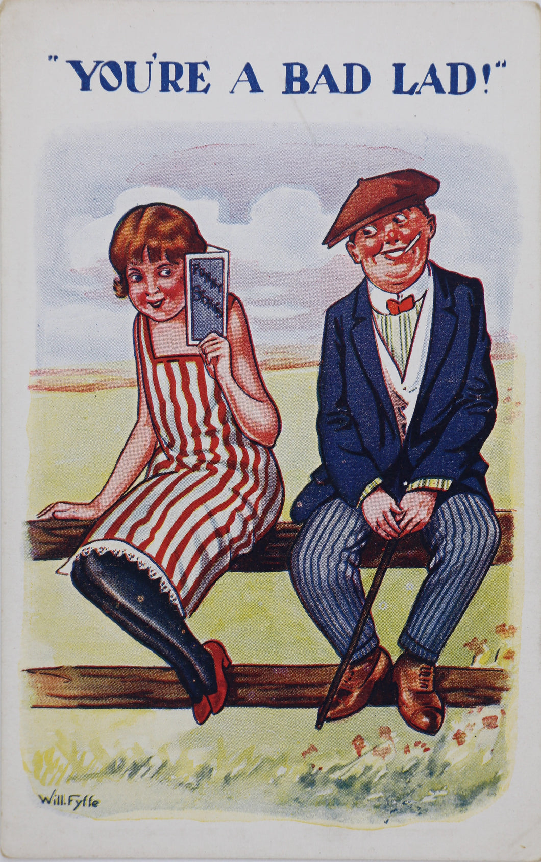 Postcard, Comic Series 710, British Manufacture