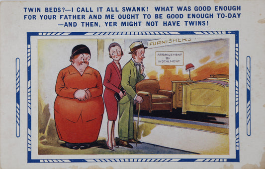 Postcard, Comic Series, 3396, Printed in England
