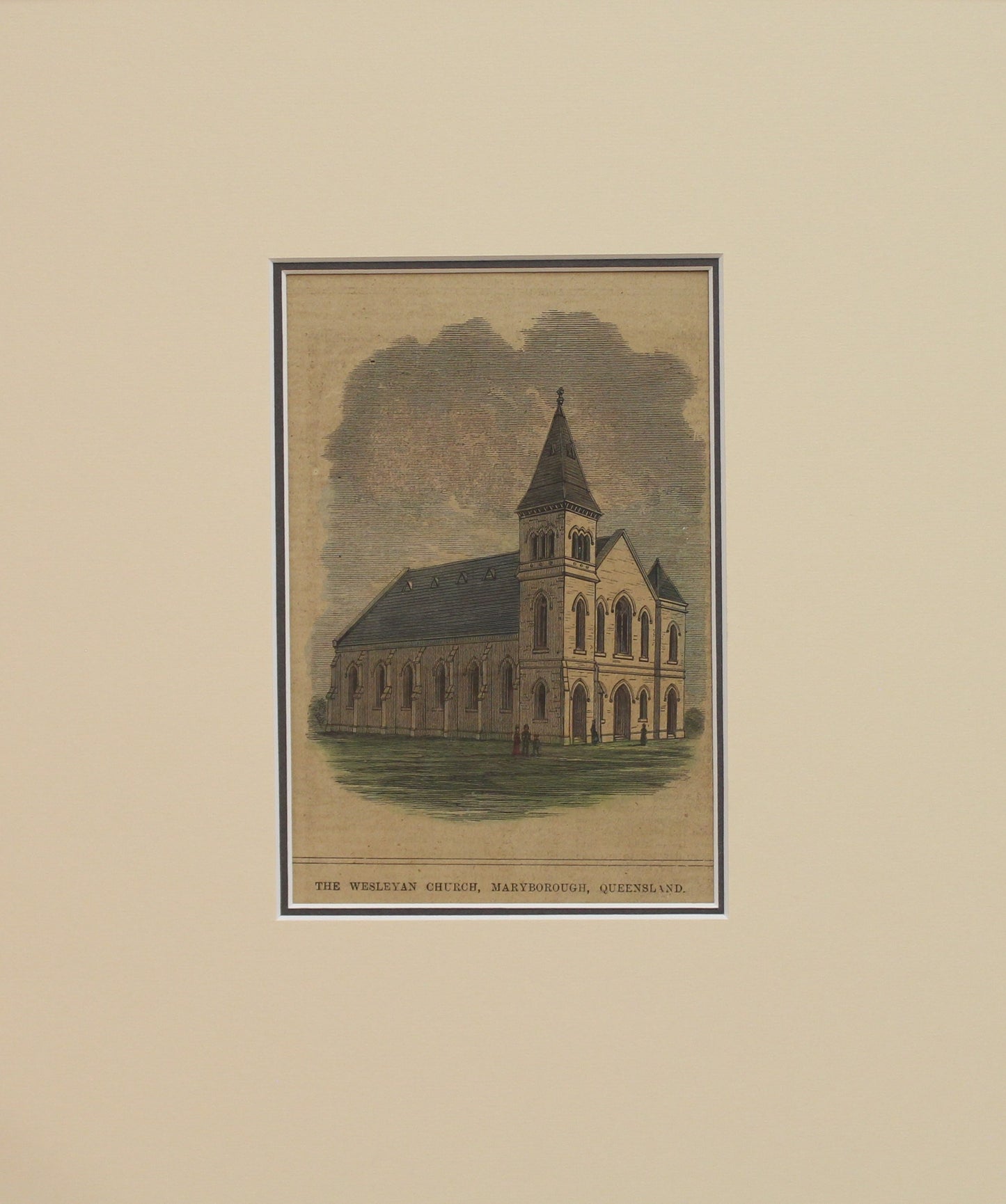 Australia, The Wesleyan Church, Maryborough, c1885 #1
