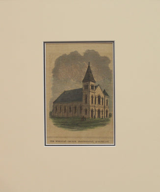 Australia, The Wesleyan Church, Maryborough, c1885 #1