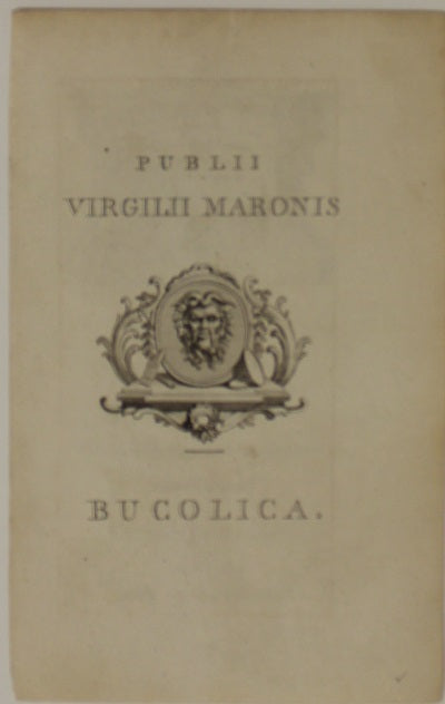 Antiquities, Pine, John, Front piece, Virgil's Poems, Vol 1 Bucolica 1774